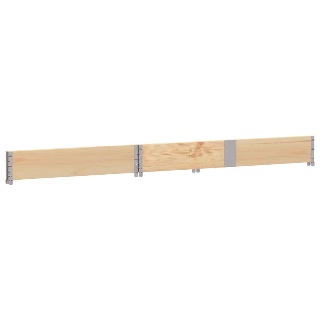 Tömör fenyőfa kerti virágláda 150 x 00 cm