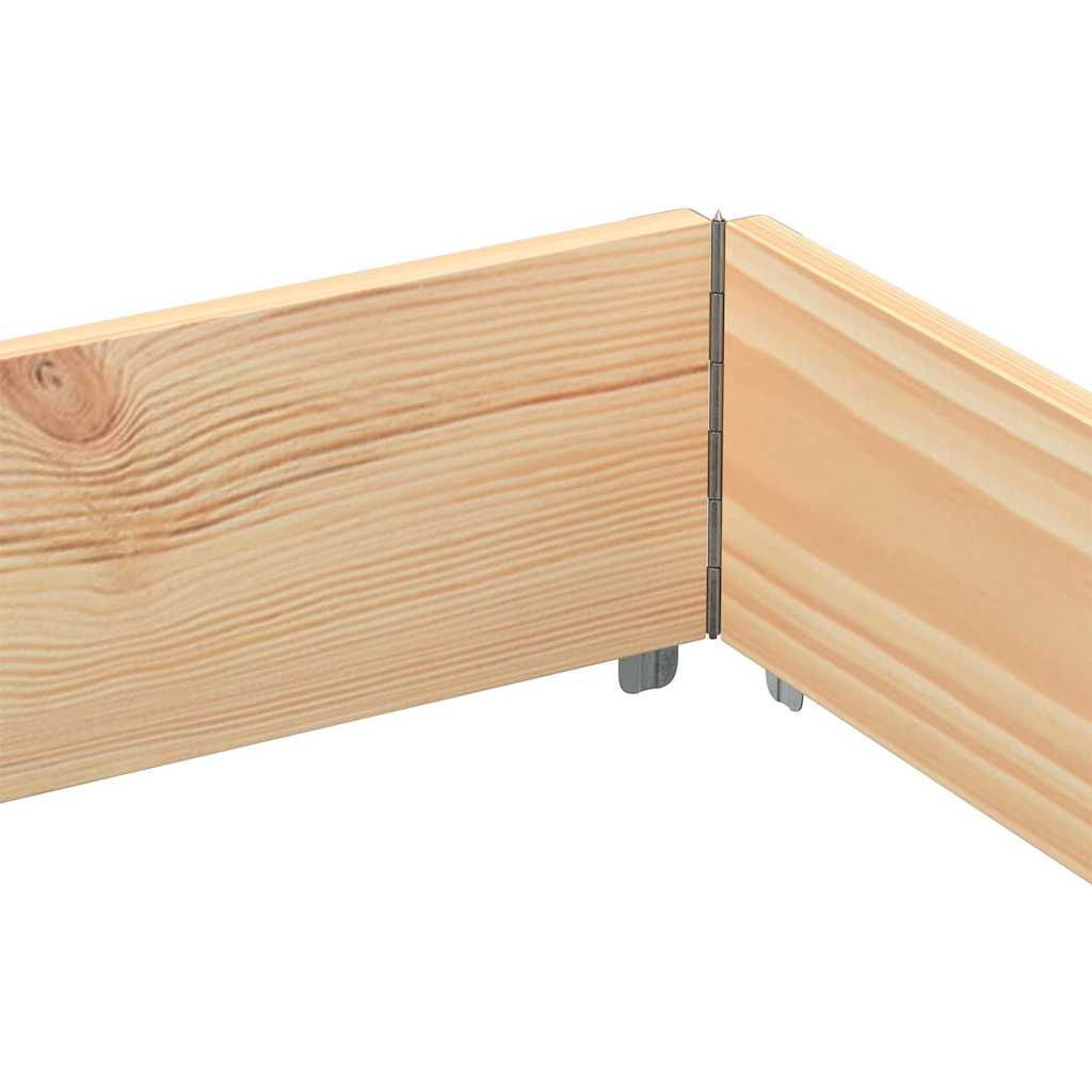 Tömör fenyőfa kerti virágláda 150 x 00 cm