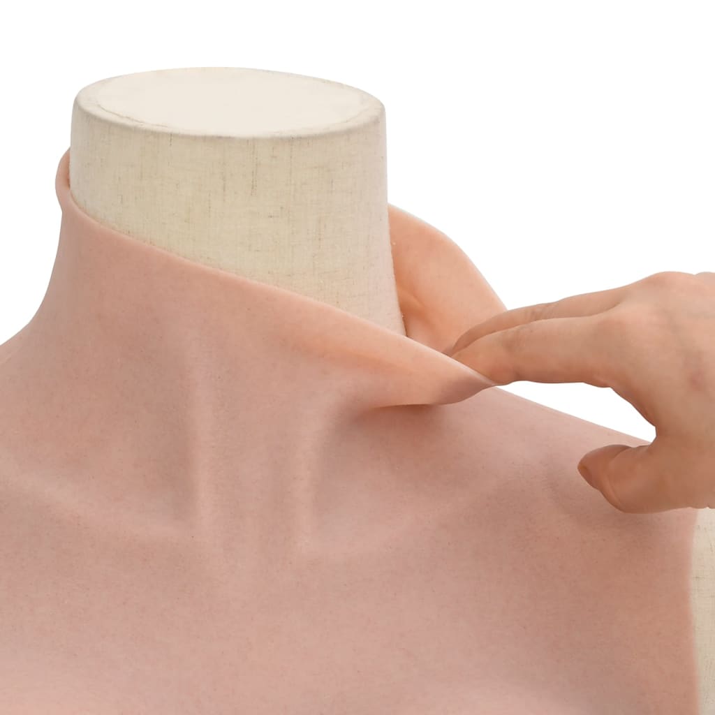 Természetes h kupa szilikon mellvért