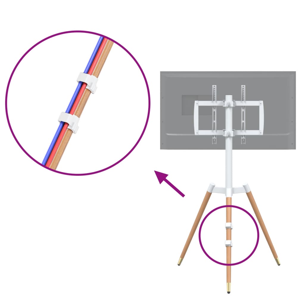 Háromlábú tv-tartó 37
