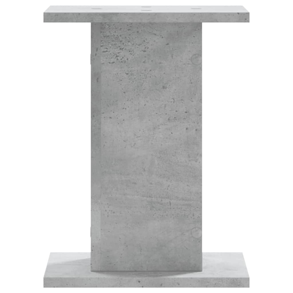 2 db betonszürke szerelt fa hangszóróállvány 30 x 30 x 40 cm 2 db betonszürke szerelt fa hangszóróállvány 30 x 30 x 40 cm