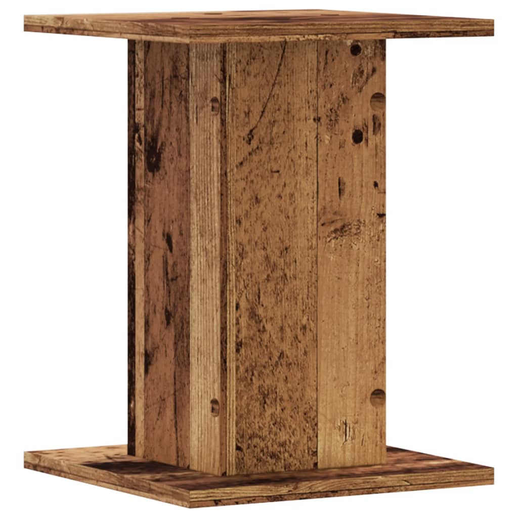 2 db antik fa színű szerelt fa hangszóróállvány 30 x 30 x 40 cm 2 db antik fa színű szerelt fa hangszóróállvány 30 x 30 x 40 cm