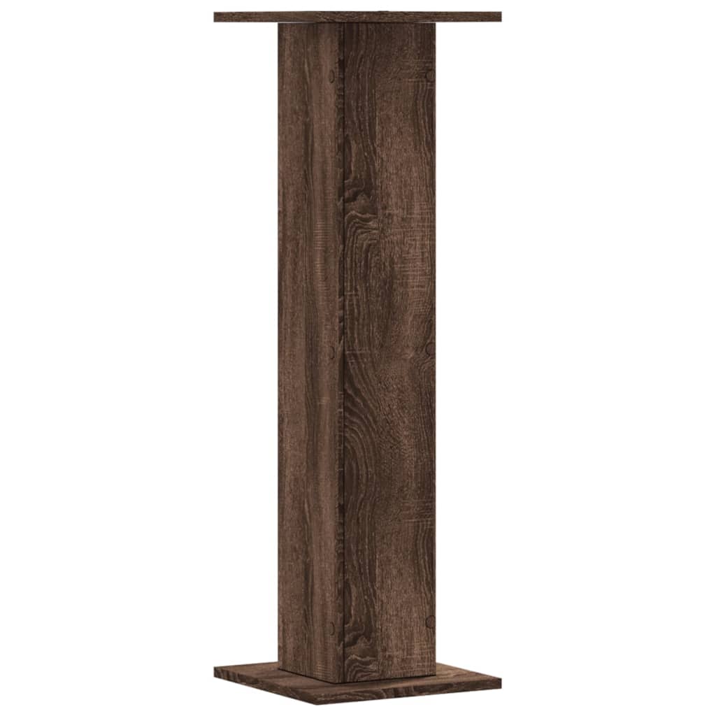 2 db barna tölgy színű szerelt fa hangszóróállvány 30x30x95 cm 2 db barna tölgy színű szerelt fa hangszóróállvány 30x30x95 cm
