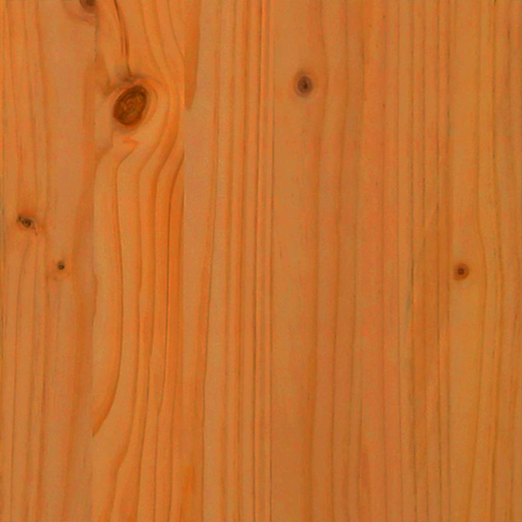 Ültetőasztal polcokkal barna 75 x 40 x 90 cm tömör fenyőfa