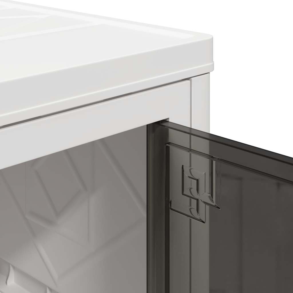 Egymásra rakható tárolódoboz kerekekkel 2 rétegű 28 l