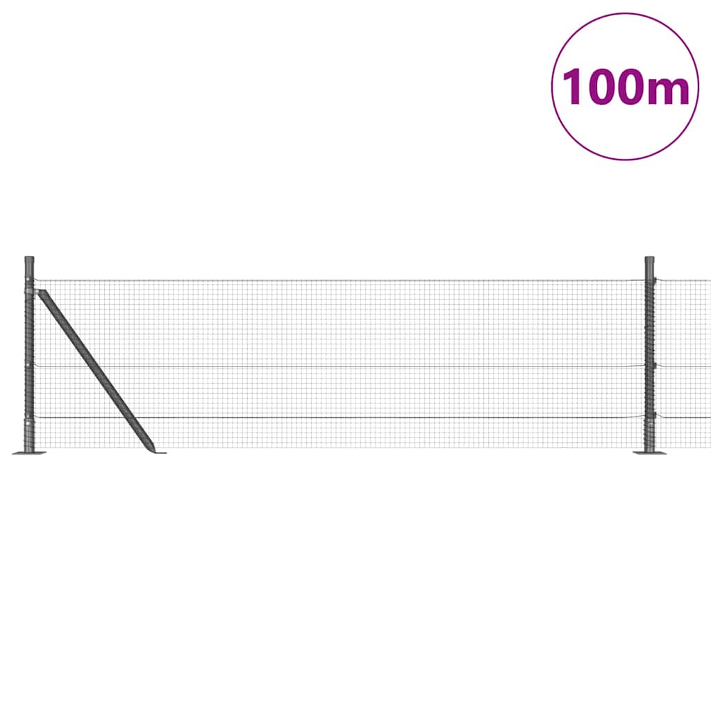 Hegesztett drótháló beton alappal 100 x 0,5 m (sz x m)