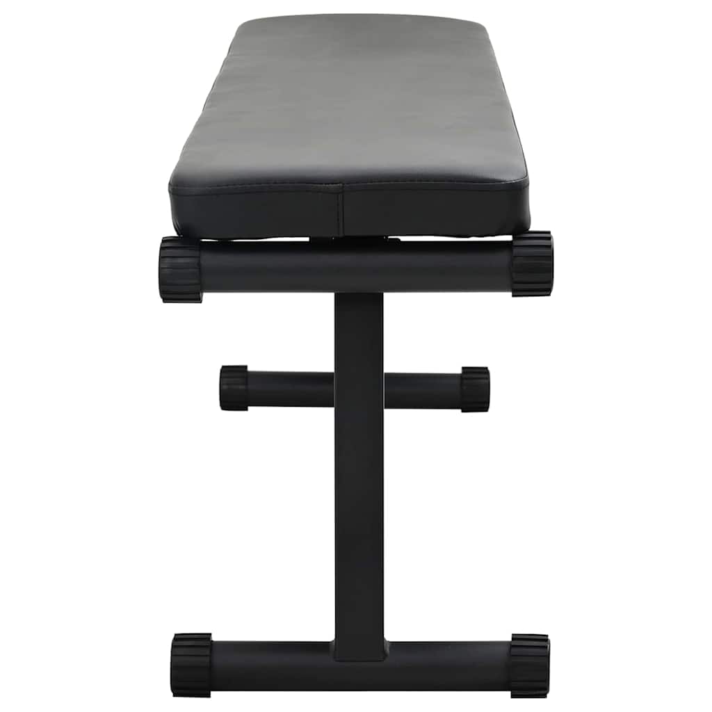 Súlypad fekete 108 x 27 x 41 cm porszórt acél