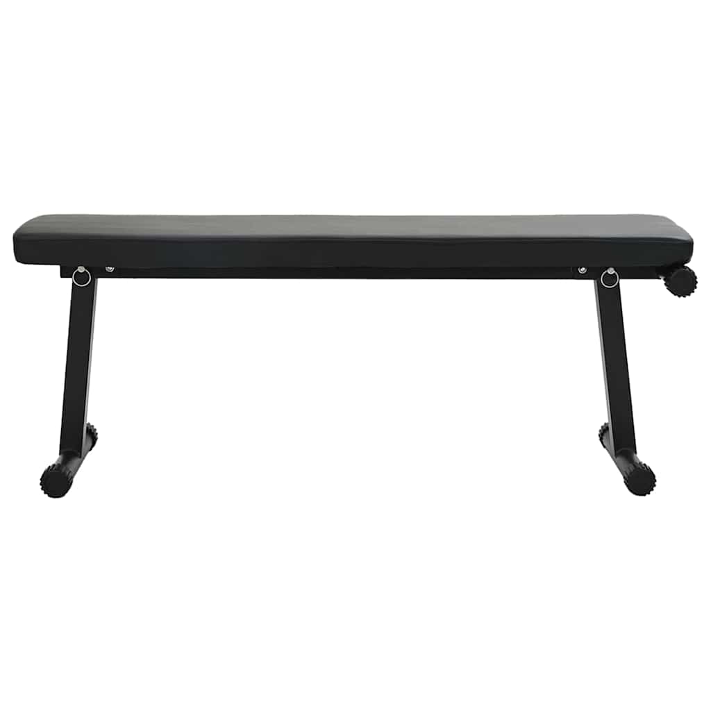 Súlypad fekete 108 x 27 x 41 cm porszórt acél
