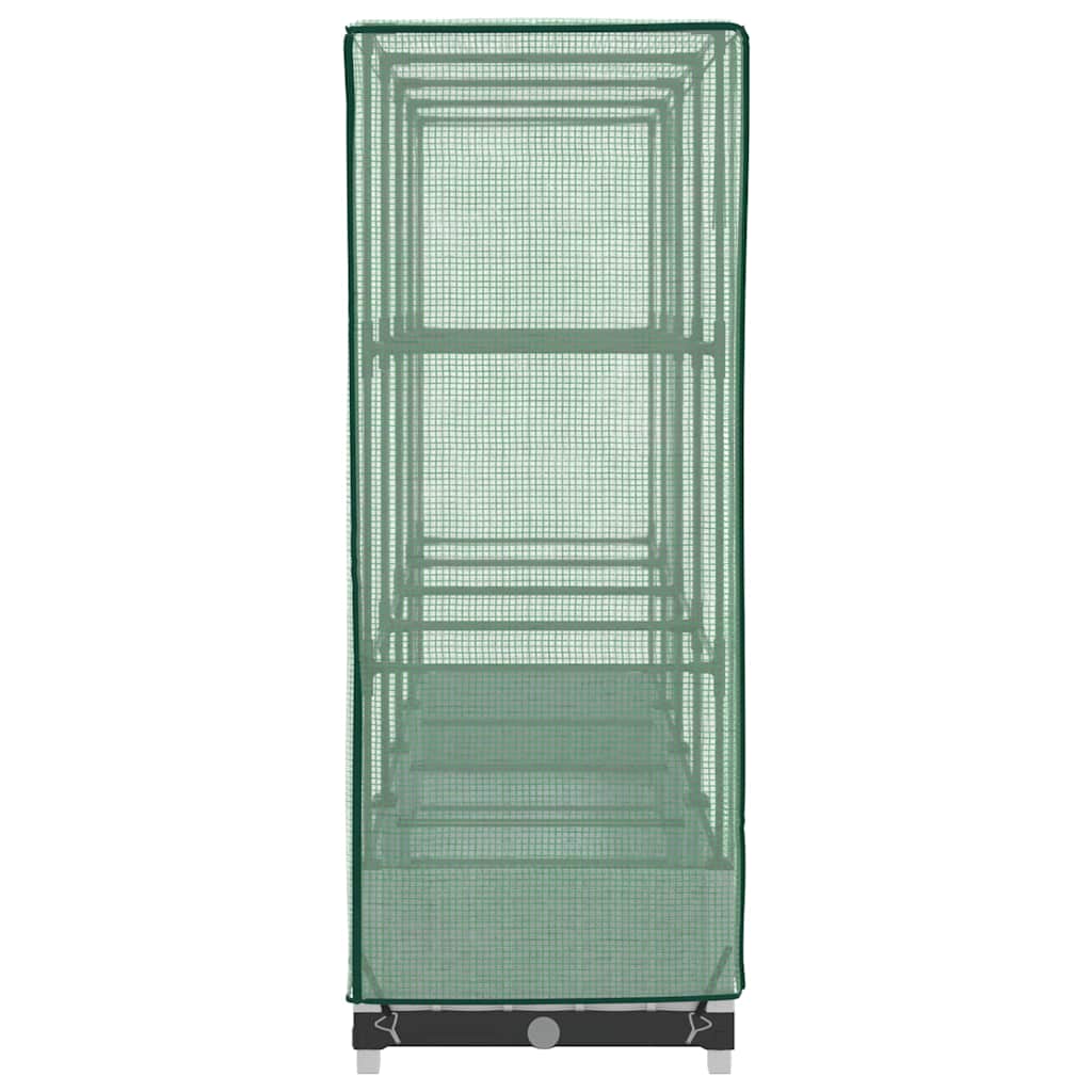 Rattan megjelenésű magaságyás melegháztakaróval 160x40x123 cm