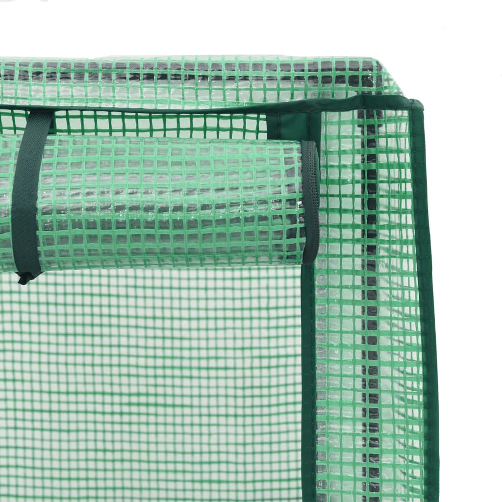 Rattan megjelenésű magaságyás melegháztakaróval 40x40x140 cm
