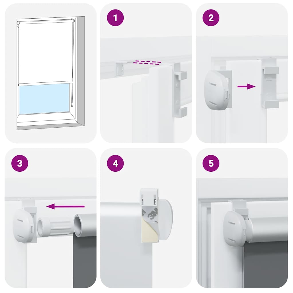 Redőny blackout 50x230 cm szövetszélesség 45,7 cm poliészter