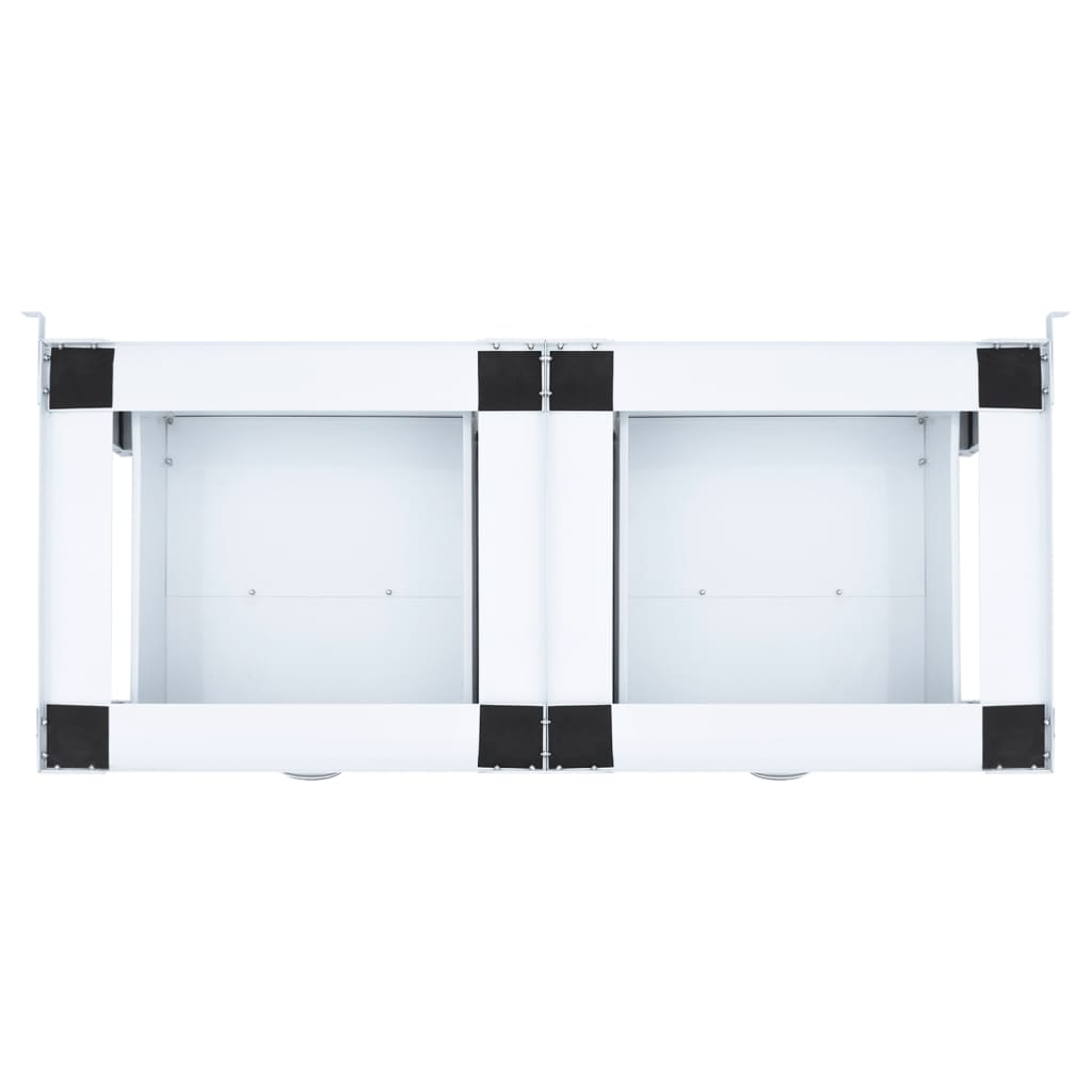 Fehér dupla mosógéptartó állvány fiókokkal