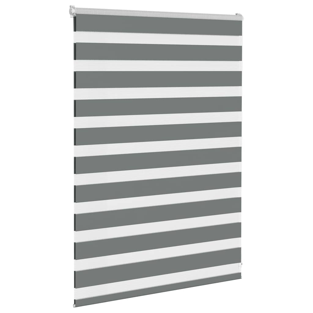 Zebrafüggönnyel sötét szürke szövetszélesség 110,9cm poliészter