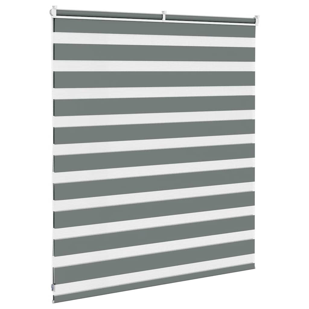 Zebrafüggönnyel sötét szürke szövetszélesség 115,9cm poliészter