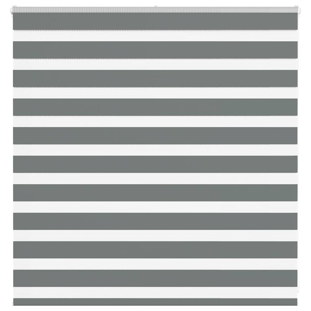 Zebrafüggönnyel sötét szürke szövetszélesség 145,9cm poliészter
