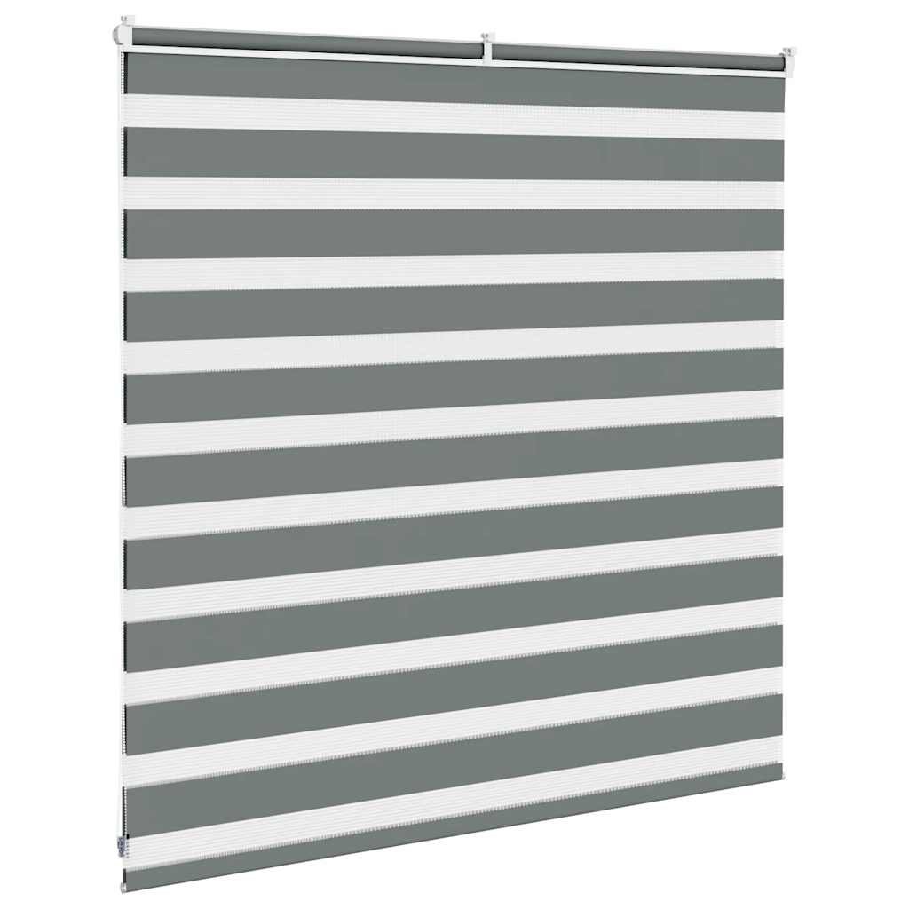 Zebrafüggönnyel sötét szürke szövetszélesség 145,9cm poliészter