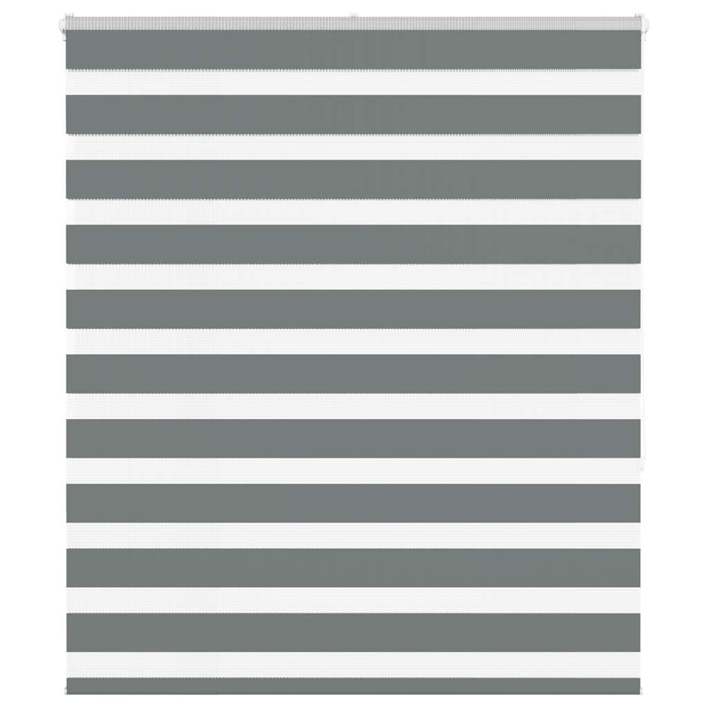 Zebrafüggönnyel sötét szürke szövetszélesség 120,9cm poliészter