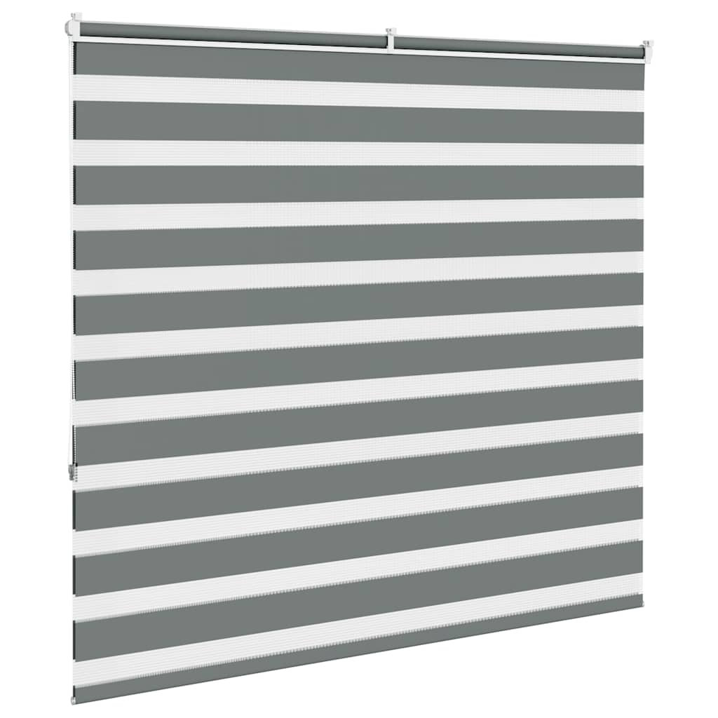 Zebrafüggönnyel sötét szürke szövetszélesség 150,9cm poliészter