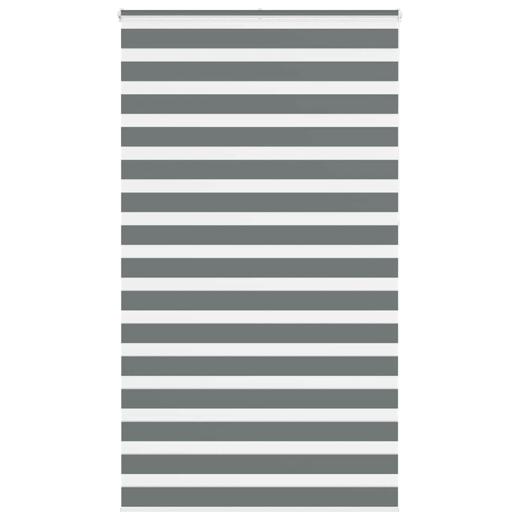 Zebrafüggönnyel sötét szürke szövetszélesség 120,9cm poliészter