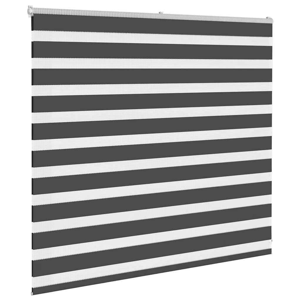 Zebrafüggönnyel fekete szövetszélesség 150,9 cm poliészter