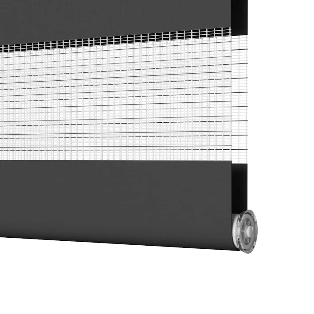 Zebrafüggönnyel fekete szövetszélesség 150,9 cm poliészter