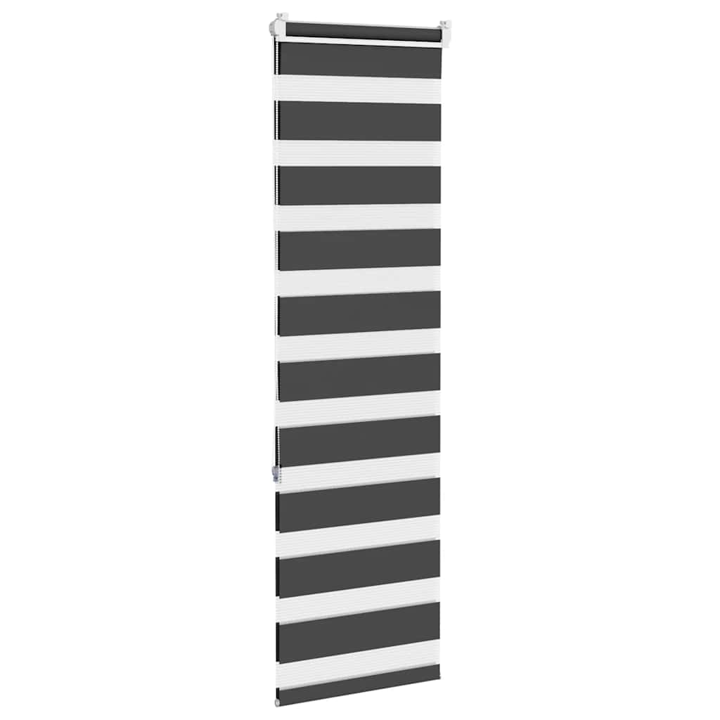 Zebrafüggönnyel fekete szövetszélesség 45,9 cm poliészter