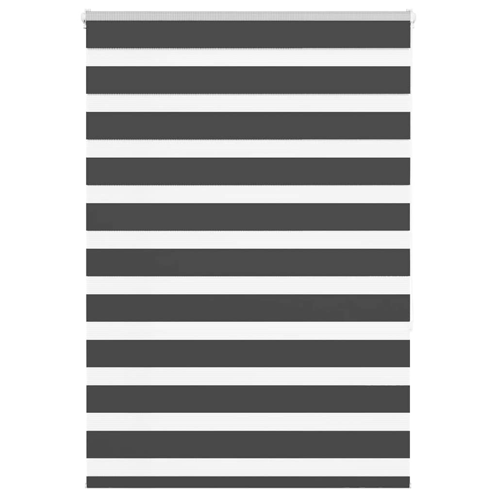 Zebrafüggönnyel fekete szövetszélesség 90,9 cm poliészter