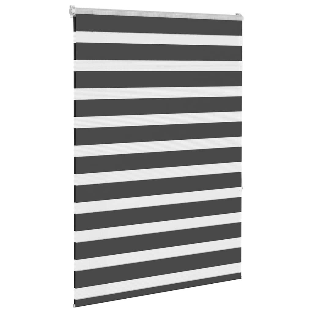 Zebrafüggönnyel fekete szövetszélesség 105,9 cm poliészter