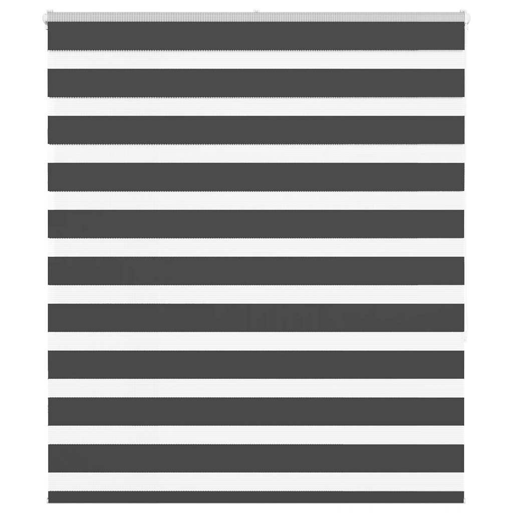 Zebrafüggönnyel fekete szövetszélesség 115,9 cm poliészter
