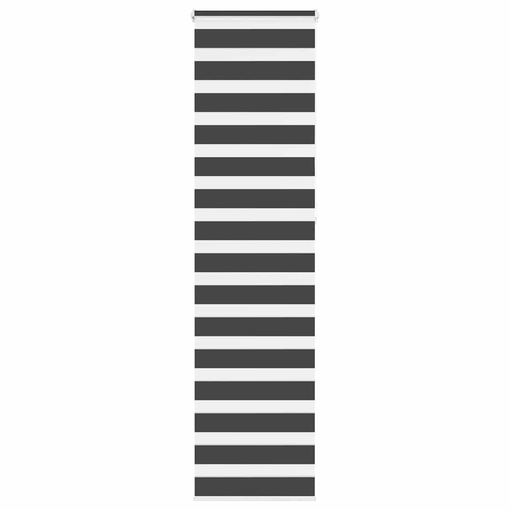 Zebrafüggönnyel fekete szövetszélesség 50,9 cm poliészter