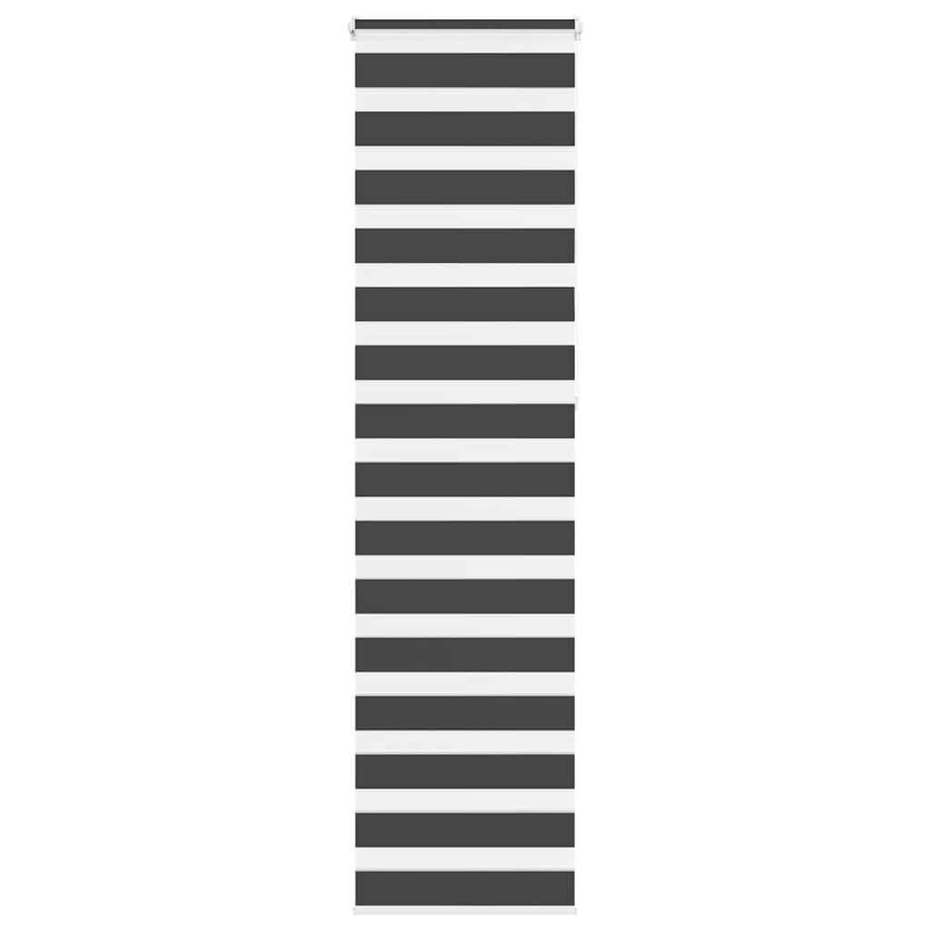 Zebrafüggönnyel fekete szövetszélesség 55,9 cm poliészter