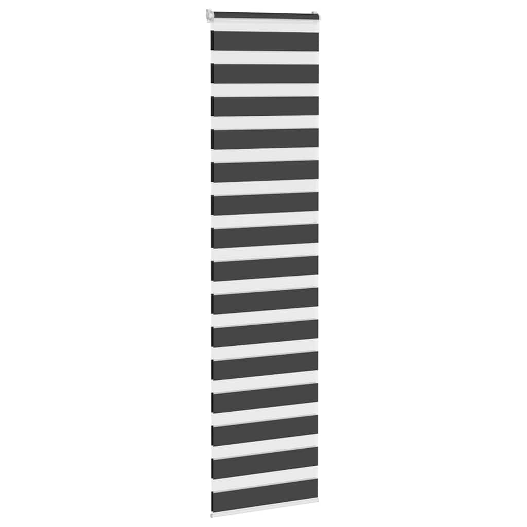Zebrafüggönnyel fekete szövetszélesség 55,9 cm poliészter