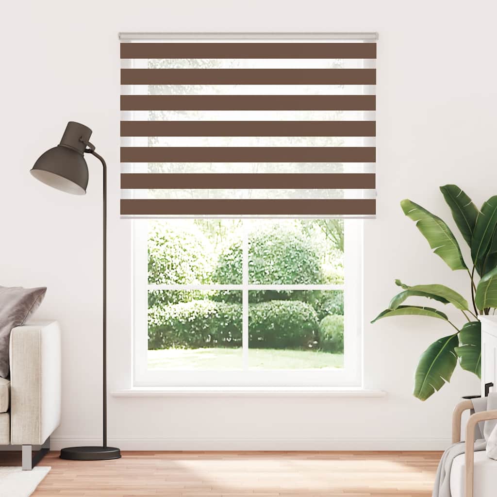 Zebrafüggönnyel barna szövetszélesség 155,9 cm poliészter