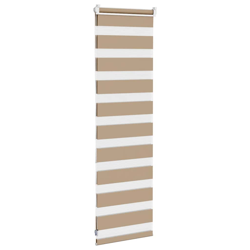 Zebrafüggönnyel homokbarna szövetszélesség 45,9 cm poliészter