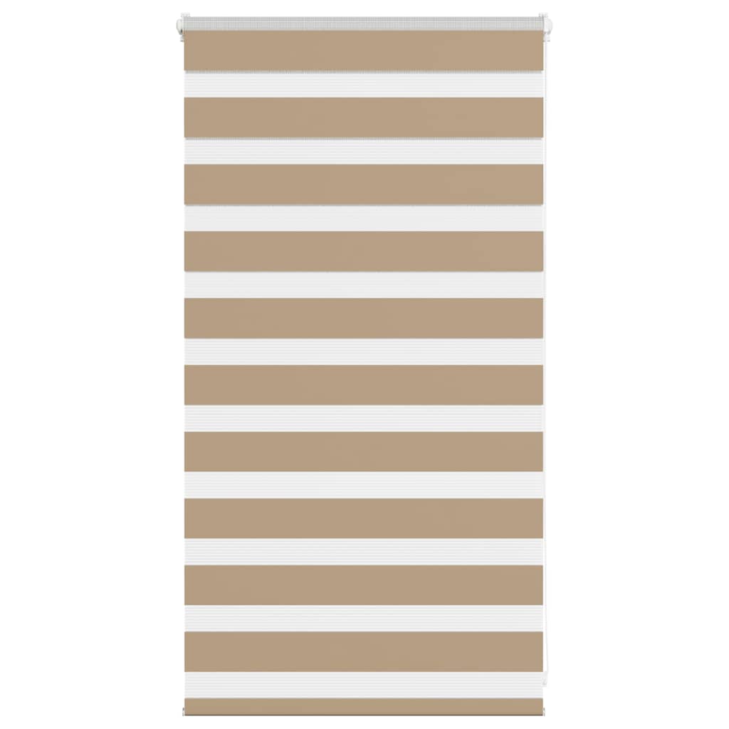 Zebrafüggönnyel homokbarna szövetszélesség 65,9 cm poliészter