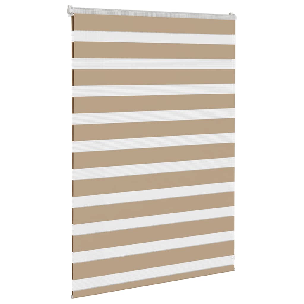 Zebrafüggönnyel homokbarna szövetszélesség 95,9 cm poliészter