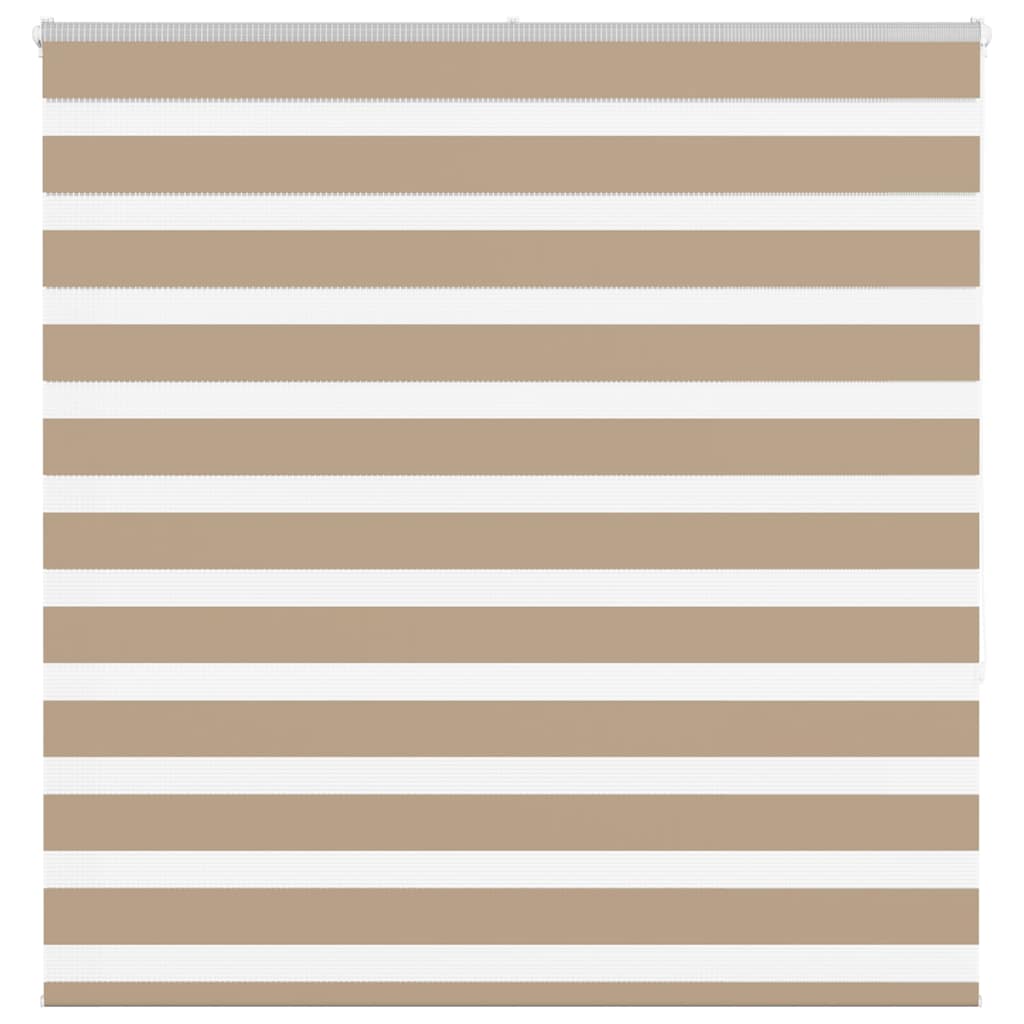Zebrafüggönnyel homokbarna szövetszélesség 135,9 cm poliészter