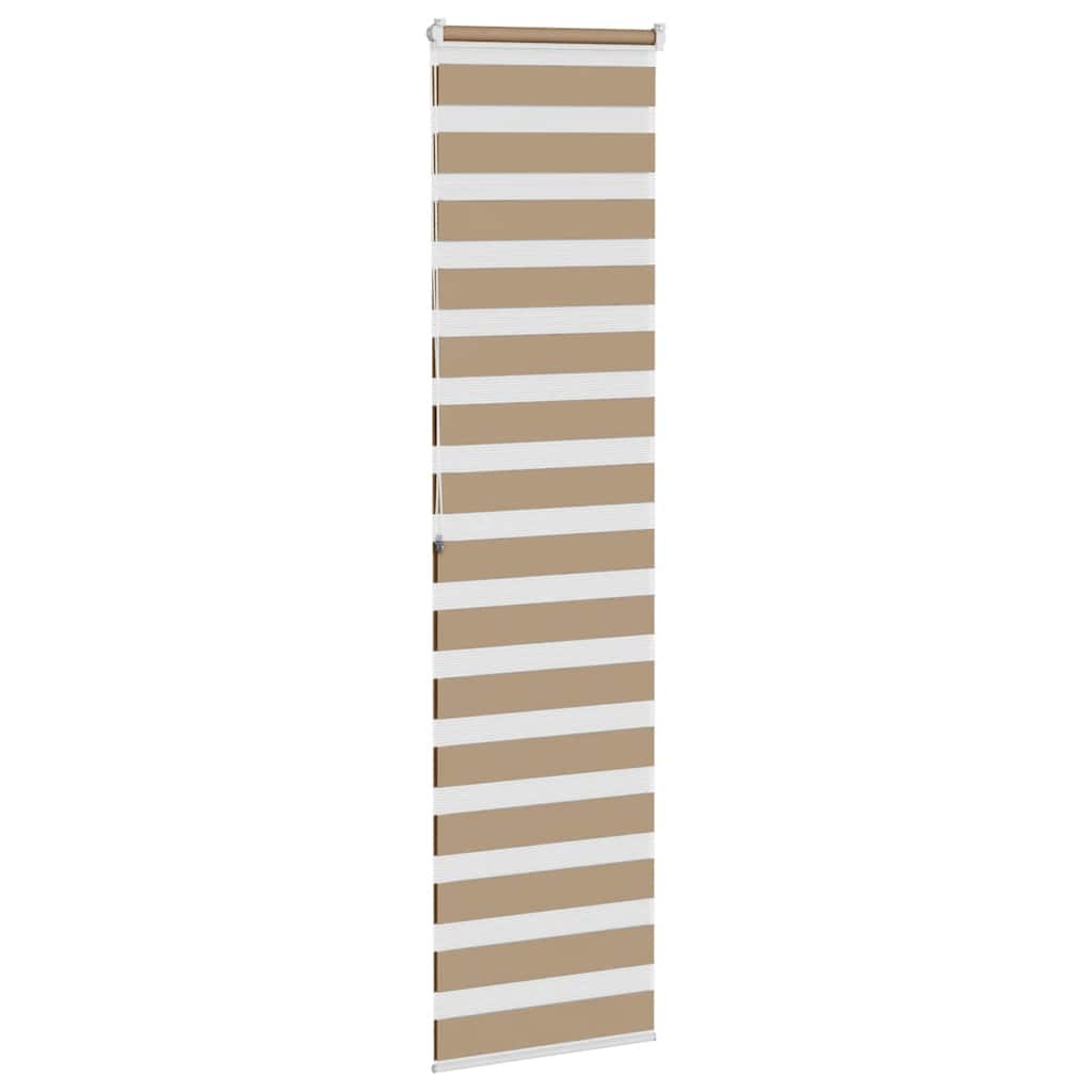 Zebrafüggönnyel homokbarna szövetszélesség 60,9 cm poliészter