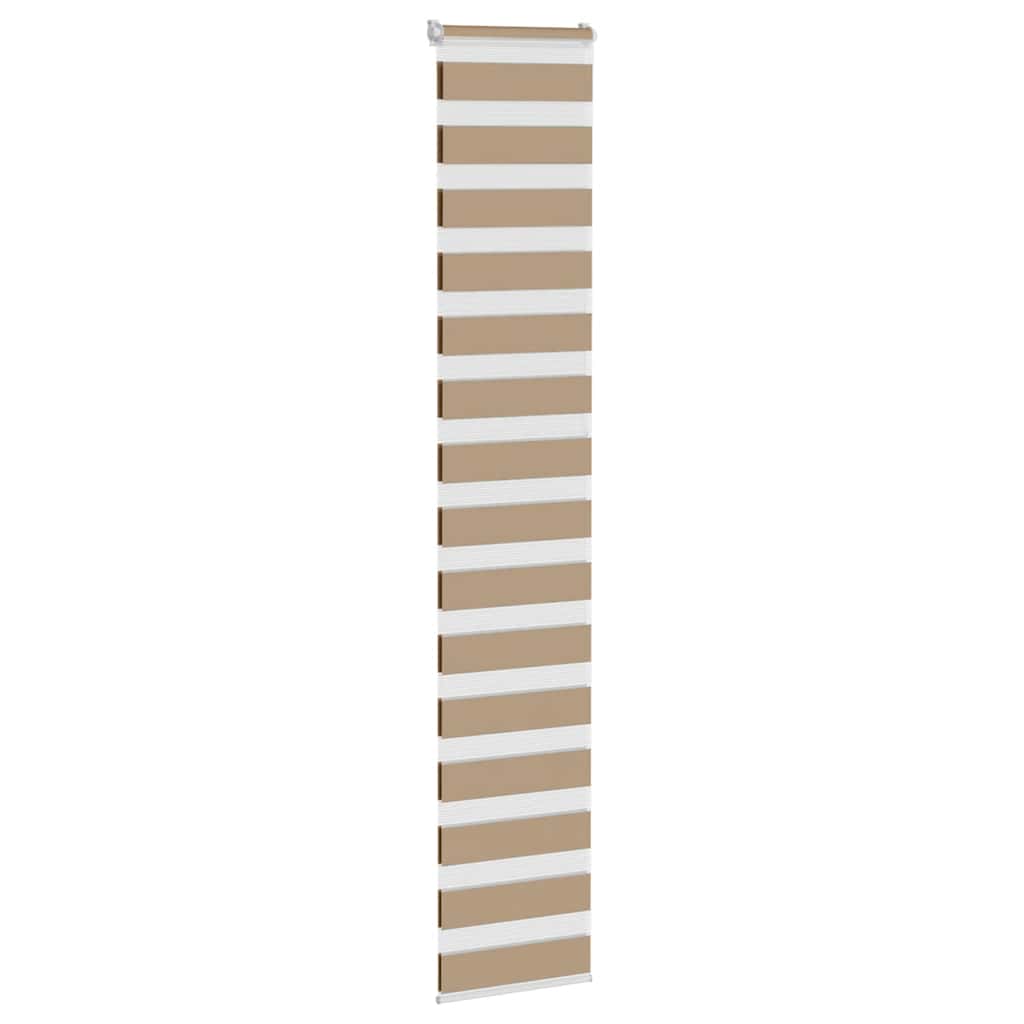 Zebrafüggönnyel homokbarna szövetszélesség 40,9 cm poliészter