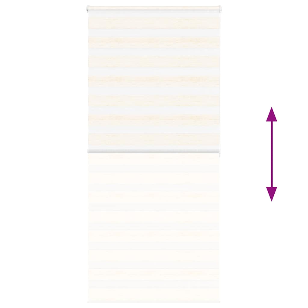 Zebrafüggönnyel márványbézs szövetszélesség 110,9 cm poliészter