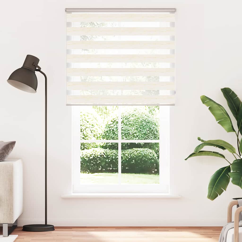 Zebrafüggönnyel márványbézs szövetszélesség 120,9 cm poliészter