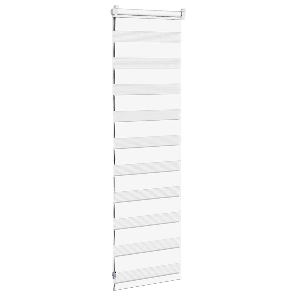 Zebrafüggönnyel fehér szövetszélesség 35,9 cm poliészter