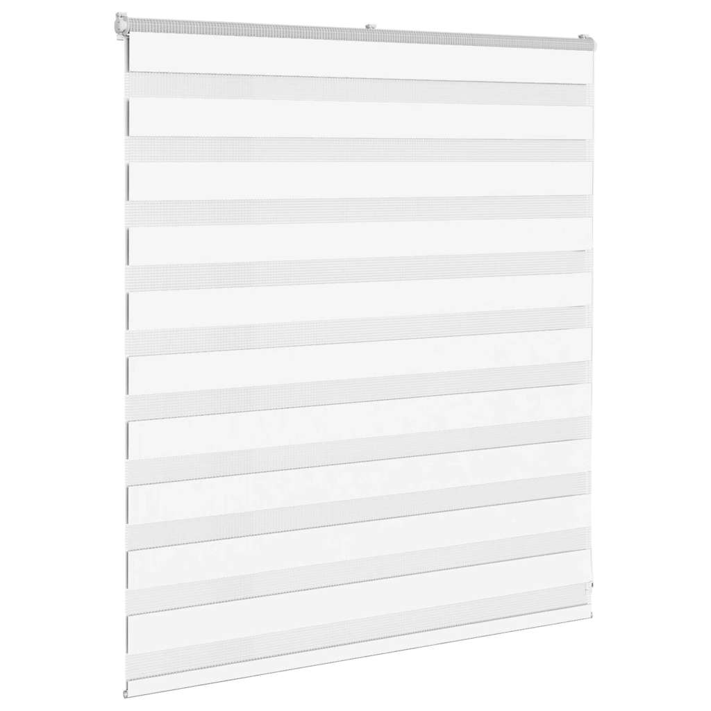 Zebrafüggönnyel fehér szövetszélesség 125,9 cm poliészter