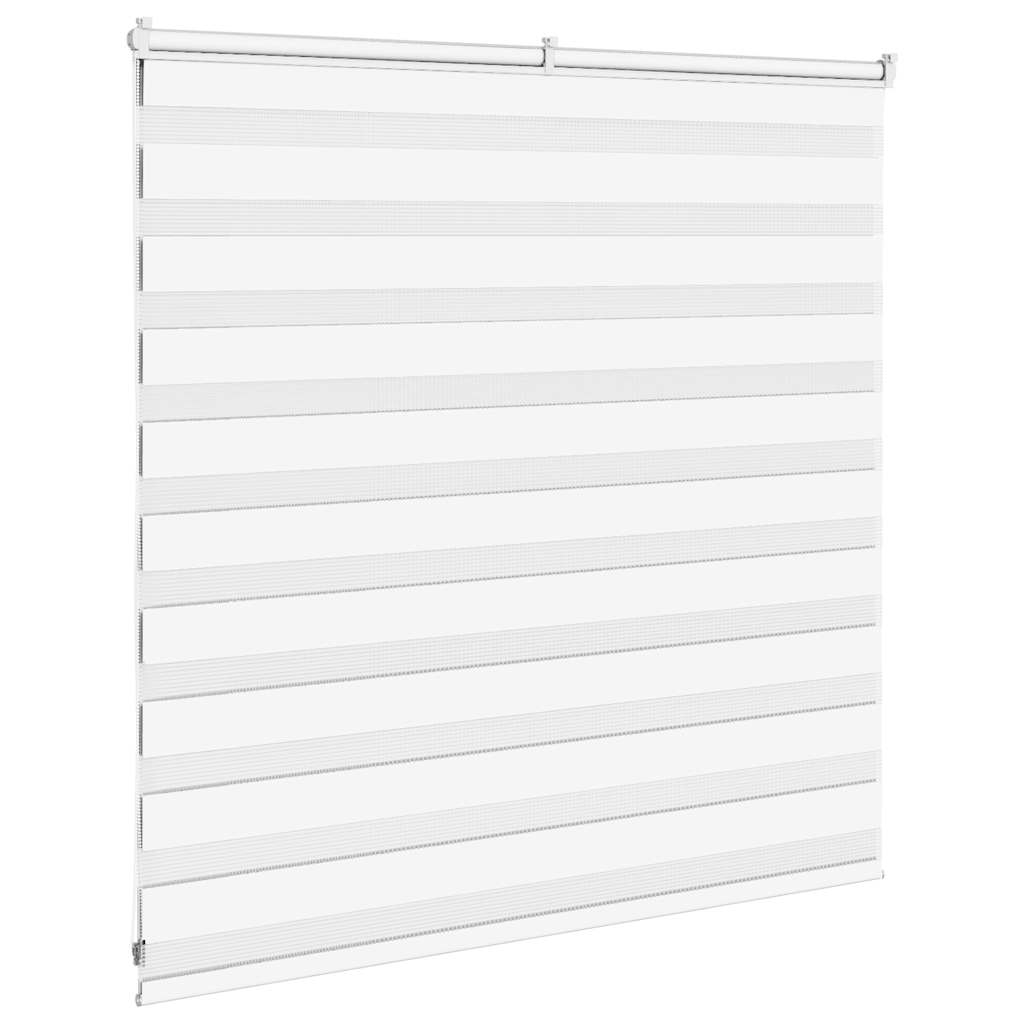 Zebrafüggönnyel fehér szövetszélesség 140,9 cm poliészter