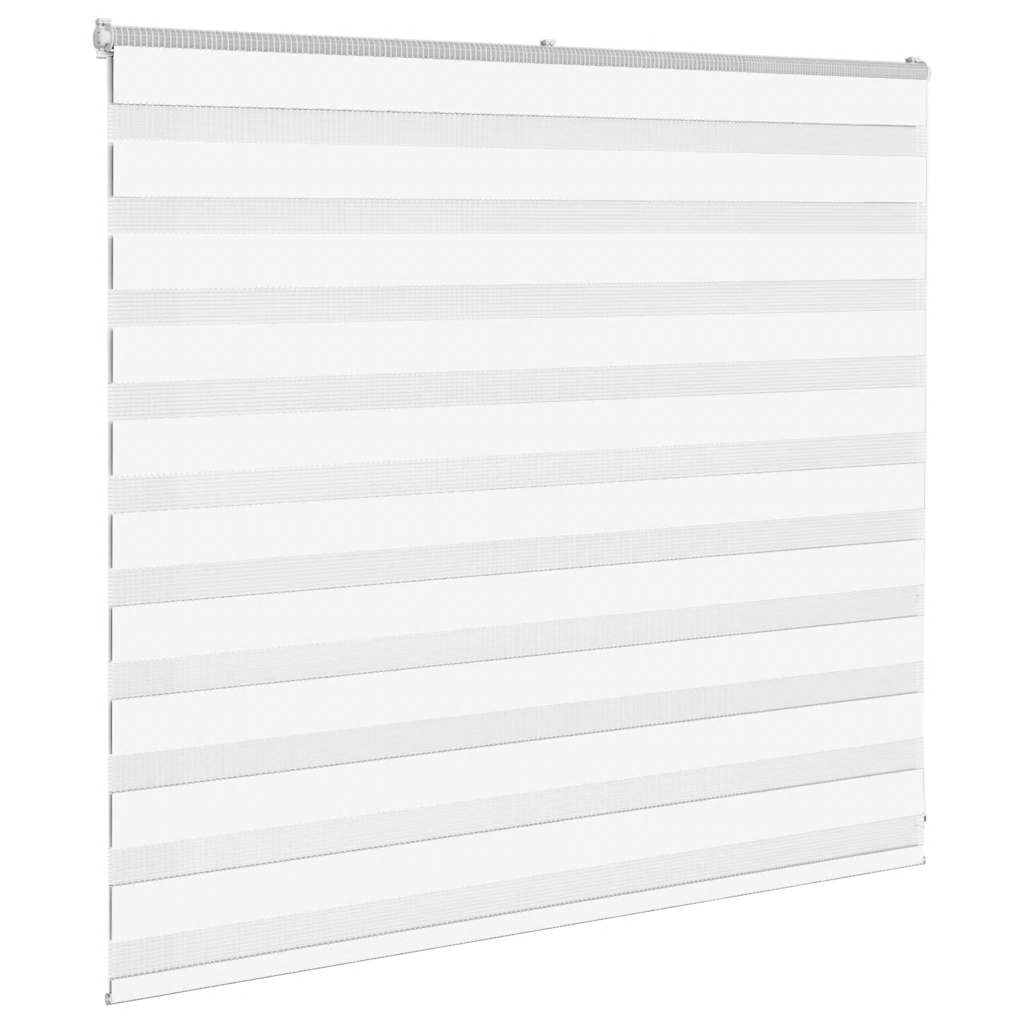 Zebrafüggönnyel fehér szövetszélesség 160,9 cm poliészter