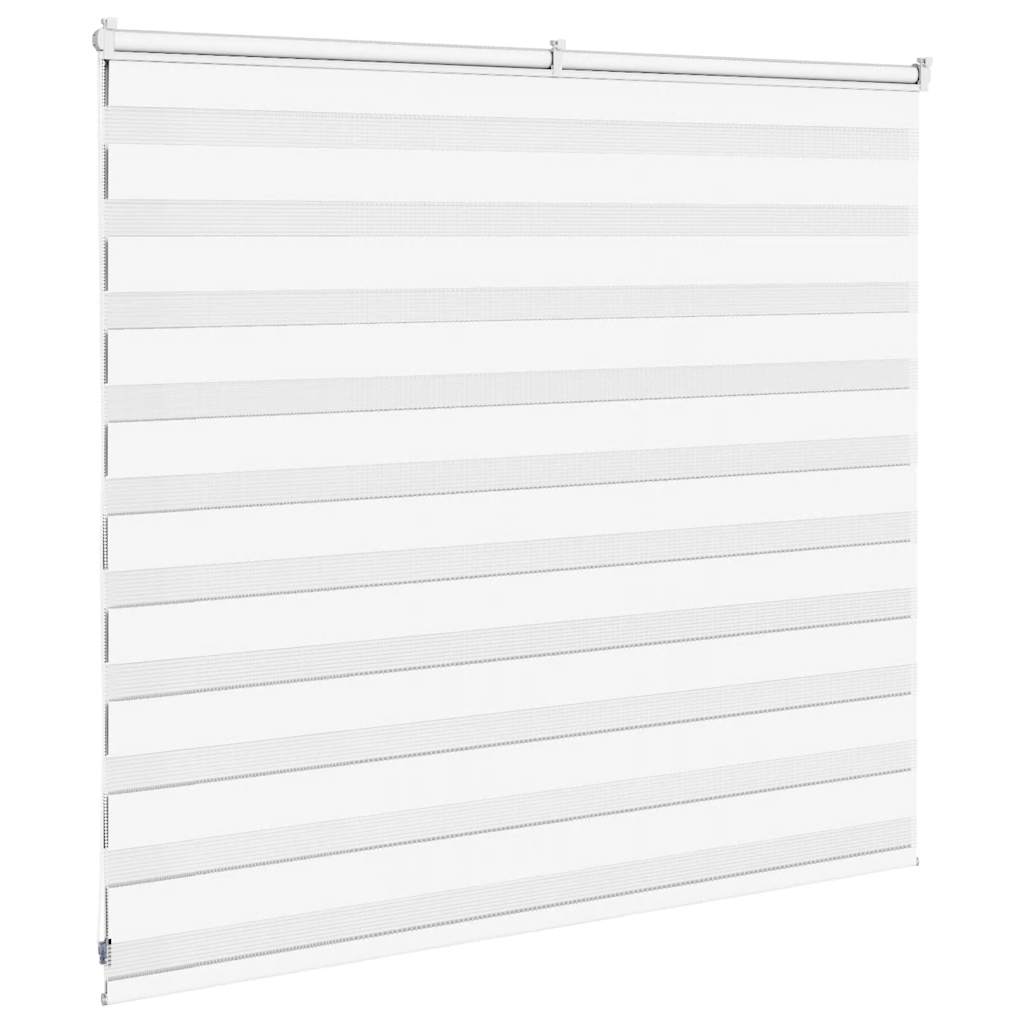 Zebrafüggönnyel fehér szövetszélesség 160,9 cm poliészter