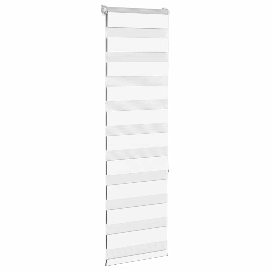 Zebrafüggönnyel fehér szövetszélesség 40,9 cm poliészter