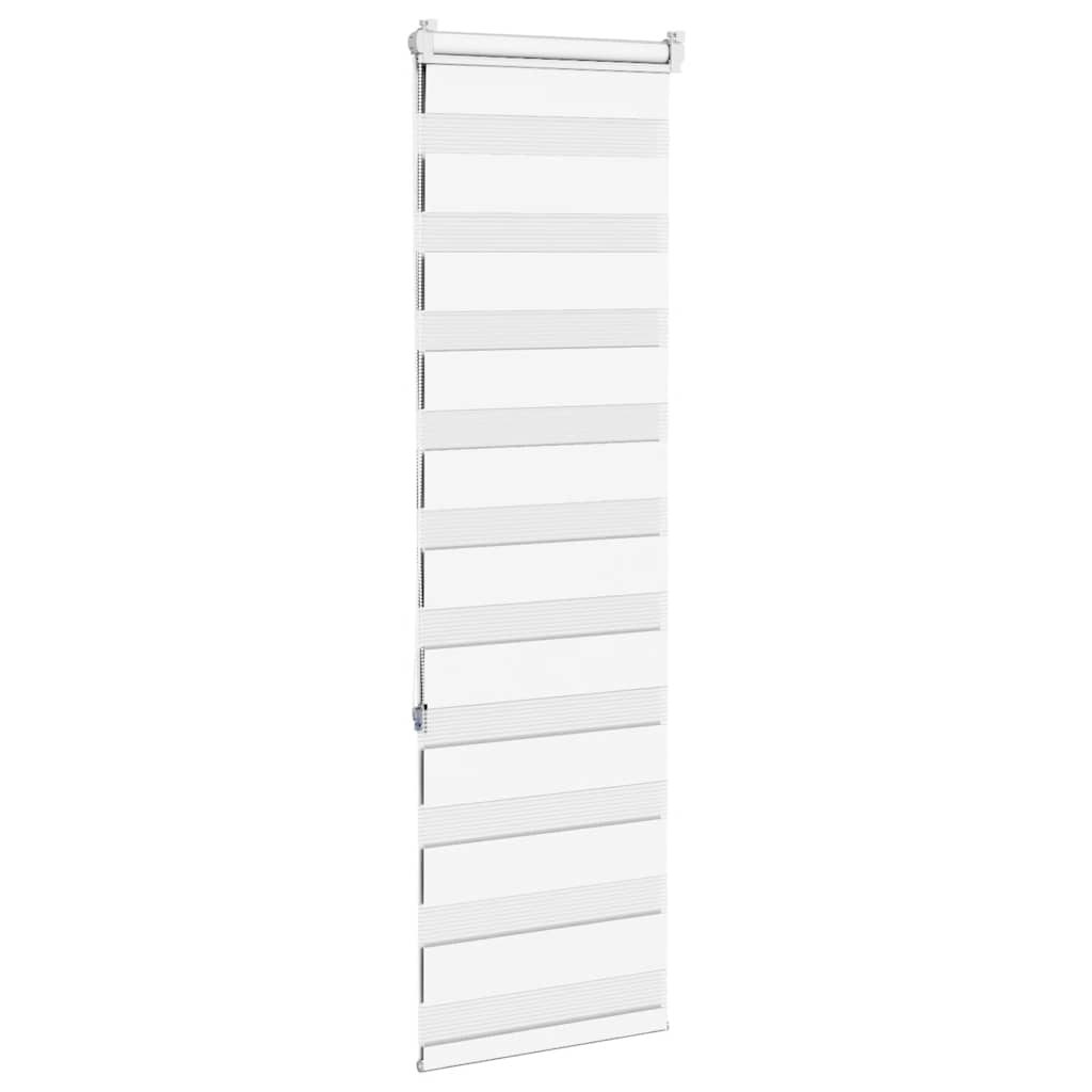 Zebrafüggönnyel fehér szövetszélesség 40,9 cm poliészter