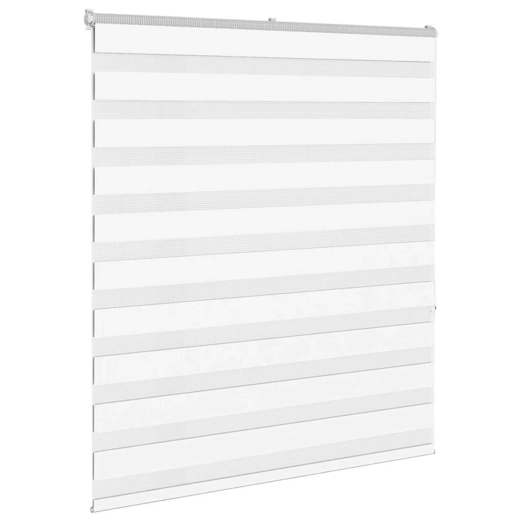 Zebrafüggönnyel fehér szövetszélesség 125,9 cm poliészter