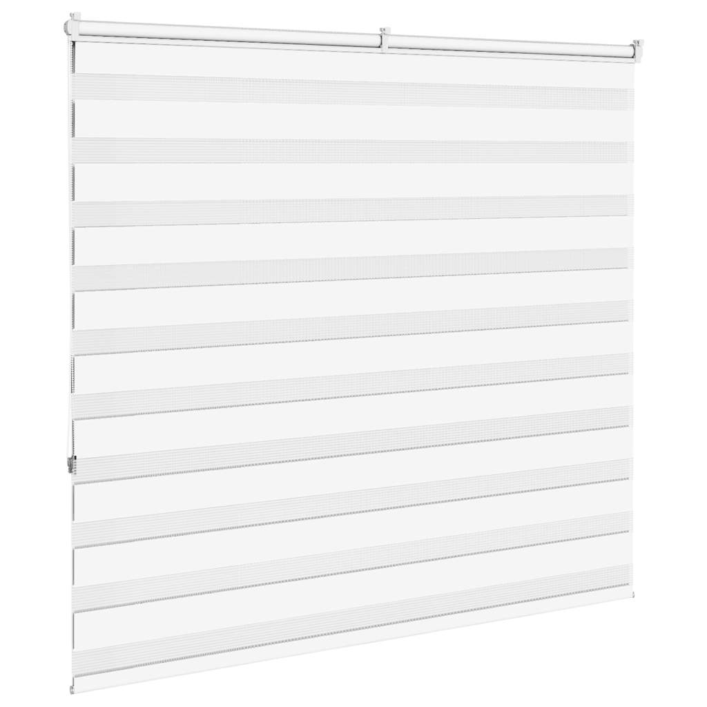 Zebrafüggönnyel fehér szövetszélesség 155,9 cm poliészter